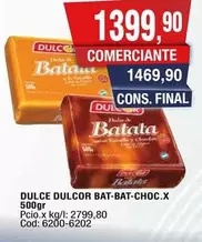 Dulcor - DULCOR BAT-BAT-CHOC.X