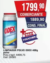 odex - LIMPIADOR POLVO 400g