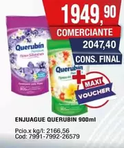 Querubin - ENJUAGUE QUERUBIN 900ml