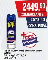 Trap - INSECTICIDA MOSQUITRAP MMM