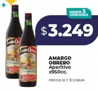 Amargo - AMARGO OBRERO Aperitivo