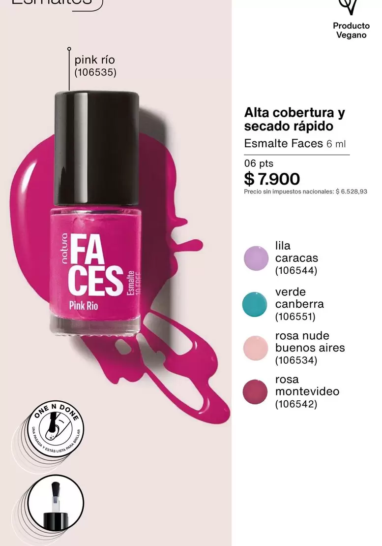 Rio - Esmalte Faces