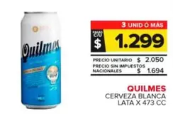 Quilmes - Cerveza Blanca
