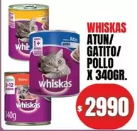 Whiskas - ATUN/ GATITO/ POLLO