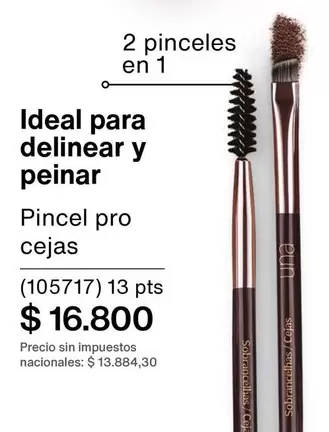 Una - Pincel pro cejas