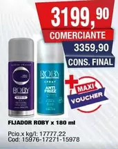 Roby - FIJADOR x 180 ml