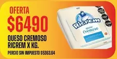 Ricrem - QUESO CREMOSO X KG.