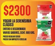 La Serenísima - YOGUR CLASICO