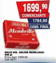Dulcor - DULCOR MEMB.SACH.
