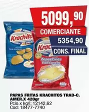 Krachitos - PAPAS FRITAS TRAD-C. AMER.X 420gr