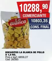 La Blanca - BOCADITOS DE POLLO