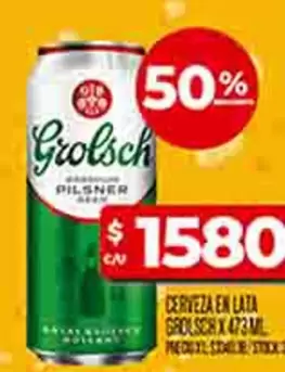 Grolsch - CERVEZA EN LATA