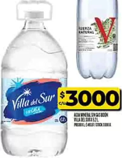 Villa del Sur - AGDA MINERAL SIN GAS BOON