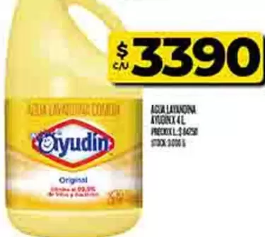 AGUA LAVANDINA