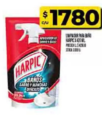 Harpic - LIMPIADOR PARA BAÑO