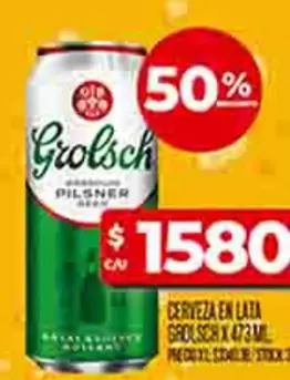 Grolsch - CERVEZA EN LATA