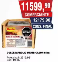 Marolio - MEMB.CAJON 5 kg