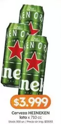 Heineken - lata x 710 cc