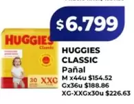 Huggies - CLASSIC Pañal