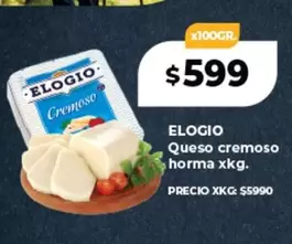 Elogio - Queso cremoso horma xkg.
