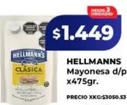 Hellmann's - Mayonesa d/p
