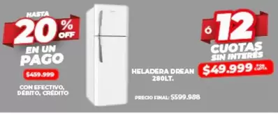 Drean - HELADERA