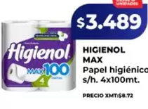 Higienol - MAX Papel higiénico