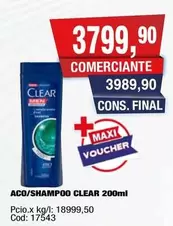 Clear - SHAMPOO CLEAR