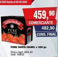 Santa Isabel - PURE  x 520 gr.