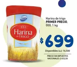 Primer Precio - Harina de trigo