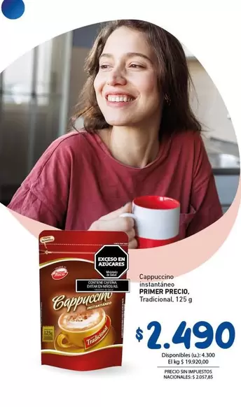 Primer Precio - Cappuccino