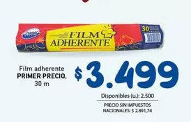 Primer - Film adherente