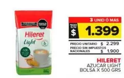 Hileret - Azucar Light 