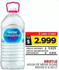 Nestlé - Agua De Mesa S/Gas
