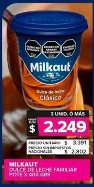 Milkaut - Dulce De Leche Familiar