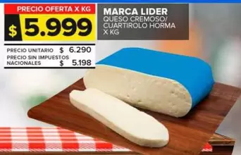 Marca Lider - Queso Cremoso