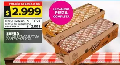 Serra - Dulce Batata