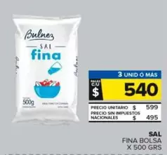 Bulnez - Sal Fina