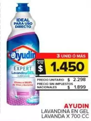 Ayudin - Lavandina En Gel Lavanda