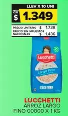 Lucchetti - Arroz Largo Fino 00000 