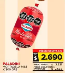 Paladini - Mortadela Mini