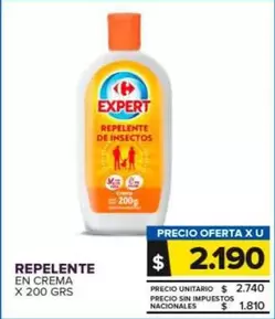Carrefour Expert - Repelente En Crema