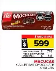 Lia - Macucas Galletitas Chocolate