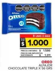 Oreo - Alfajor Chocolate Triple