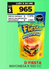 Fiesta - Mayonesa