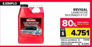 Revigal - Lavacoche Silicinado