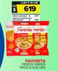 Favorita - Fideos