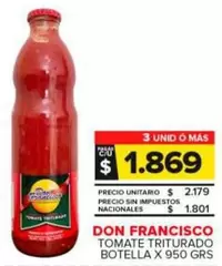Don Francisco - Tomate Triturado