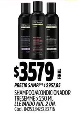 Tresemmé - SHAMPOO/ACONDICIONADOR