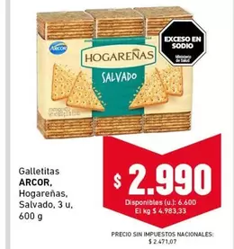 Arcor - Hogareñas Salvado
